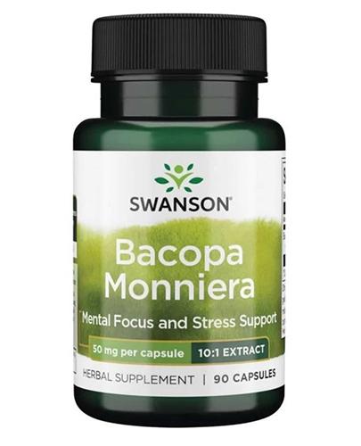 SWANSON Bacopa Monniera Extract 50 mg - 90 kaps.