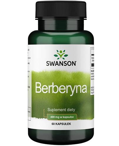  SWANSON Berberine 400 mg, 60 kapsułek - Apteka internetowa Melissa  