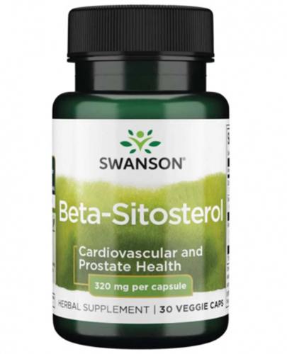  Swanson Beta - Sitosterol 320 mg - 30 kaps. - cena, opinie, właściwości - Apteka internetowa Melissa  