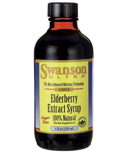  SWANSON Elderberry Extract Syrop z czarnego bzu - 118 ml - Apteka internetowa Melissa  