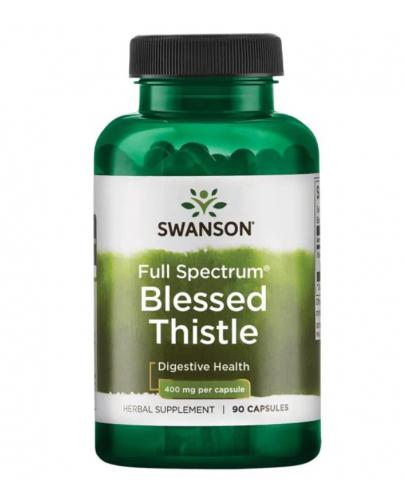  SWANSON FULL SPECTRUM BLESSED THISTLE Drapacz lekarski 400 mg, 90 kaps. - Apteka internetowa Melissa  