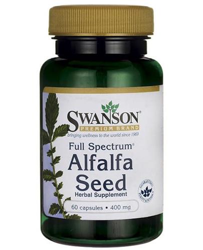 Swanson Full Spectrum Alfalfa 400 mg - Apteka internetowa Melissa  