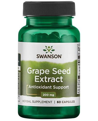 SWANSON Grapeseed Extract - 60 kaps.