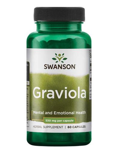  SWANSON Graviola 530 mg - 60 kapsułek - Apteka internetowa Melissa  
