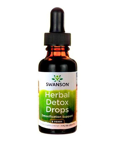  SWANSON Herbal Detox Drops, oczyszczenie organizmu, 29,6 ml - Apteka internetowa Melissa  