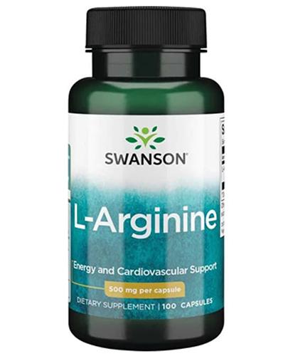  SWANSON L-Arginina 500 mg - 100 kaps. - Apteka internetowa Melissa  