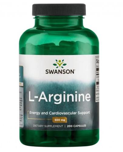  SWANSON L-Arginina 500 mg - 200 kaps. - Apteka internetowa Melissa  
