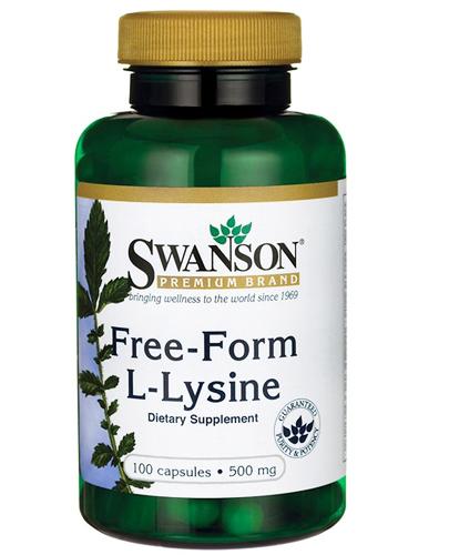  SWANSON L-Lizyna 500 mg - 100 kaps. - Apteka internetowa Melissa  