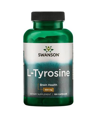 SWANSON L-Tyrozyna 500 mg - 100 kaps.