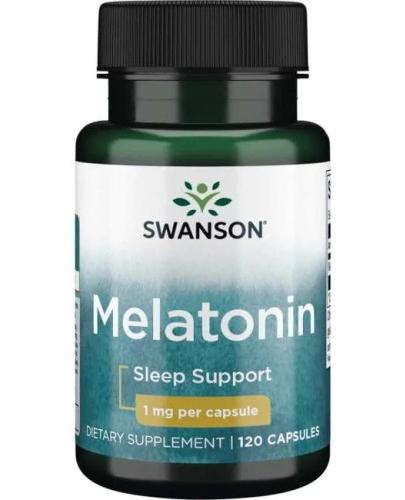 SWANSON Melatonina 1000 mcg - 120 kaps. - Apteka internetowa Melissa