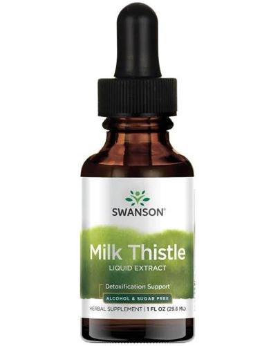  SWANSON Milk Thistle liquid extract - 29,6 ml - Apteka internetowa Melissa  