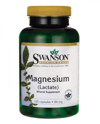  SWANSON Mleczan magnezu 84 mg - 120 kaps. - Apteka internetowa Melissa  