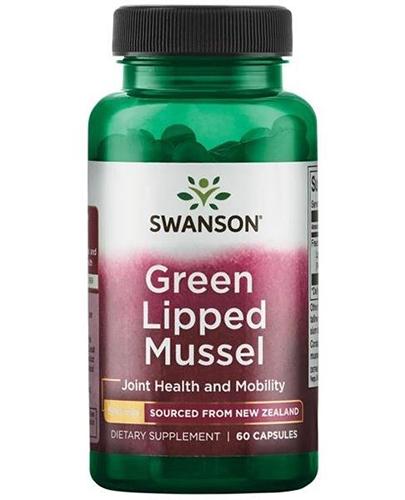  SWANSON Nowozelandzka liofilizowana zielona małża 500 mg - 60 kaps. - Apteka internetowa Melissa  