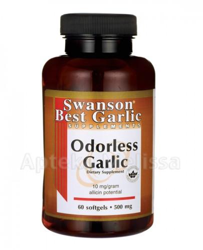  SWANSON Odorless garlic - 60 kaps.  - Apteka internetowa Melissa  