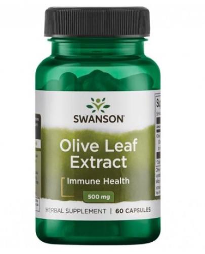  SWANSON Olive Leaf 500 mg - 60 kaps. - Apteka internetowa Melissa  