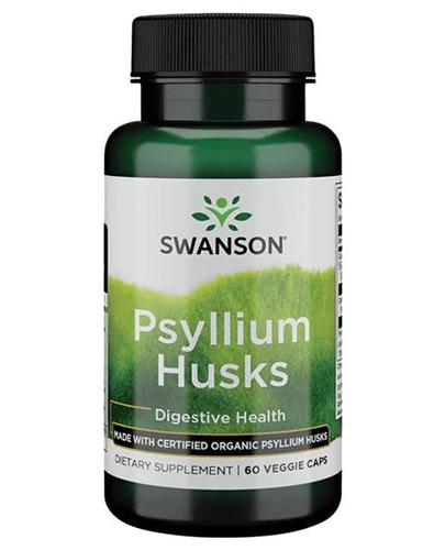 SWANSON Organic psyllium husk - 60 kaps. - Apteka internetowa Melissa