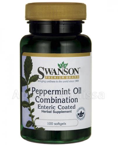  SWANSON Peppermint Oil Combination - 100 kaps. - Apteka internetowa Melissa  