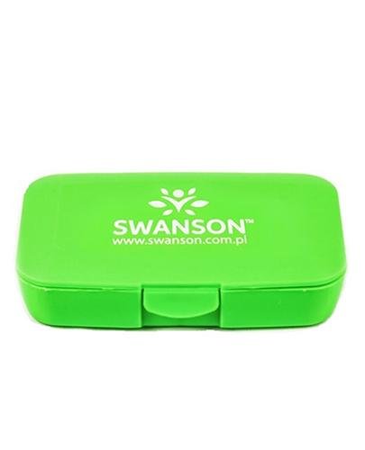 SWANSON Pill Box - Kasetka na tabletki (zielona) - 1 szt - Apteka internetowa Melissa