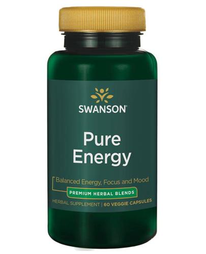 SWANSON Pure Energy - 60 kaps. Data ważności 2021.04.30 - Apteka internetowa Melissa