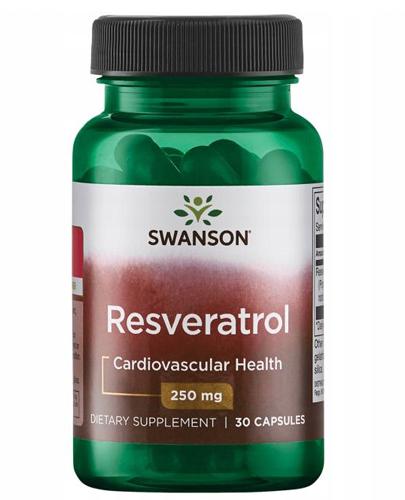  SWANSON Resveratrol 250 mg - 30 kaps. - Apteka internetowa Melissa  