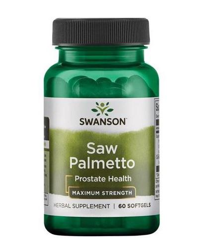  Swanson Saw Palmetto Ekstrakt 320 mg - 60 kaps. Na przerost prostaty - cena, opinie, właściwości  - Apteka internetowa Melissa  