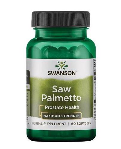 Swanson Saw Palmetto Ekstrakt 320 mg - 60 kaps. Na przerost prostaty - cena, opinie, właściwości - Apteka internetowa Melissa