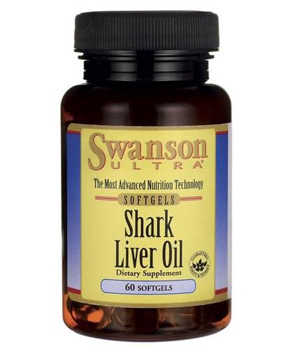 SWANSON Shark Liver Oil 550 mg - 60 kaps. - Apteka internetowa Melissa  