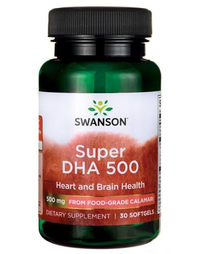SWANSON Super DHA 500 mg - 30 kaps.