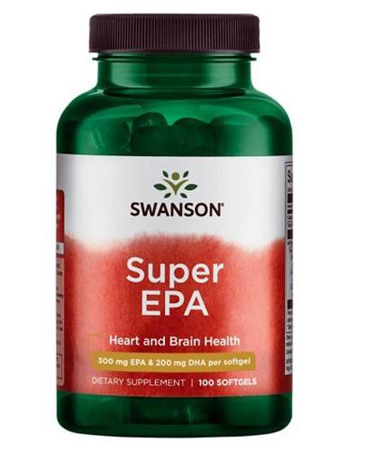  SWANSON Super EPA - 100 kaps. - cena, dawkowanie, opinie  - Apteka internetowa Melissa  