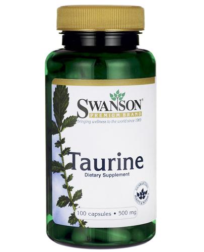 SWANSON Taurine 500 mg - 100 kaps.