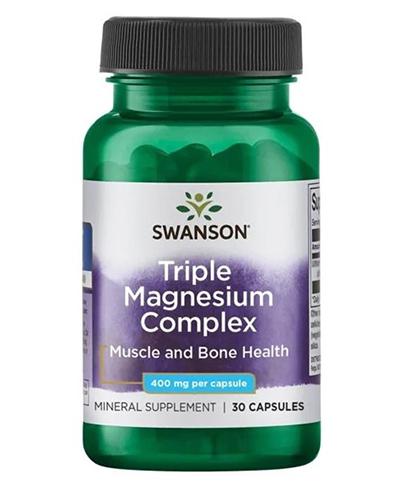 SWANSON Triple Magnesium Complex - 30 kaps. - Apteka internetowa Melissa