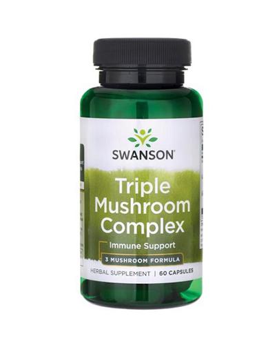  SWANSON Triple Mushroom (Reishi Shitake Maitake) - 60 kaps. - Apteka internetowa Melissa  