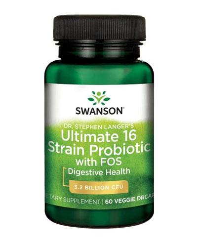  SWANSON Ultimate 16 strain probiotic, kapsułki, 60 sztuk + SWANSON Cynk glukonian, 250 tabletek - Apteka internetowa Melissa  