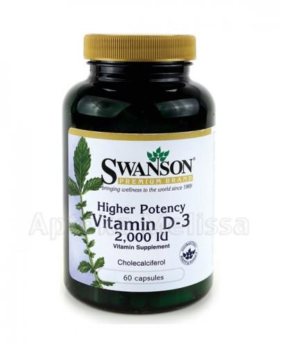 SWANSON Witamina D-3 2000 IU - 60 kaps. - Apteka internetowa Melissa