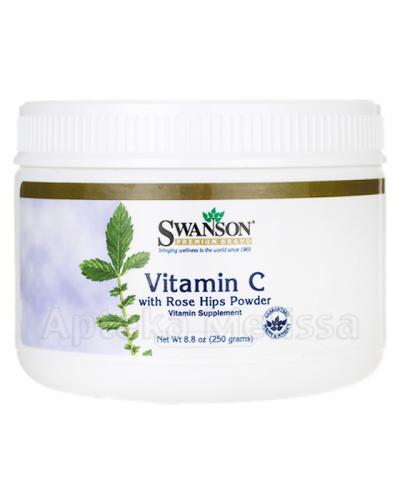 SWANSON Witamina C z dziką różą proszek - 250 g - Apteka internetowa Melissa
