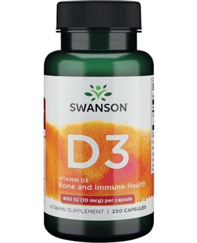 Swanson Witamina D3 400IU - Apteka internetowa Melissa