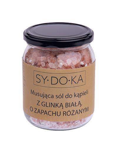  Sydoka Musująca sól do kąpieli z glinką białą o zapachu różanym - 500 g - cena, opinie, wskazania - Apteka internetowa Melissa  