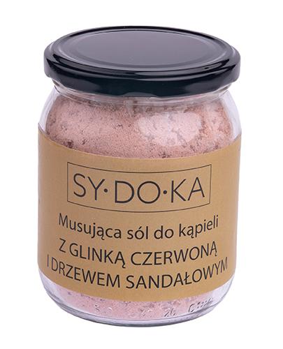  Sydoka Musująca sól do kąpieli z glinką czerwoną i drzewem sandałowym - 500 g - cena, opinie, właściwości - Apteka internetowa Melissa  