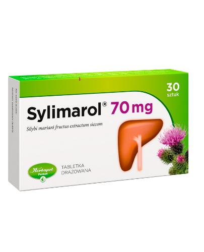  SYLIMAROL 70 mg, 30 tabl. Na wątrobę - cena, opinie, właściwości  - Apteka internetowa Melissa  