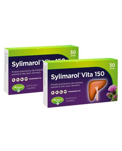  SYLIMAROL VITA 150 mg - 2 x 30 szt. Na wątrobę - cena, opinie, ulotka - Apteka internetowa Melissa  