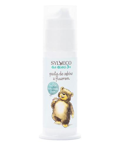 SYLVECO DLA DZIECI 3+ Pasta do zębów z fluorem - 75 ml - cena, opinie, wskazania