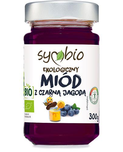  Symbio Ekologiczny Miód z czarną jagodą - 300 g - cena, opinie, skład - Apteka internetowa Melissa  