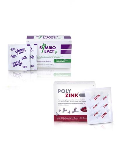 SYMBIOLACT B - 30 sasz. + POLYZINK - 20 sasz.