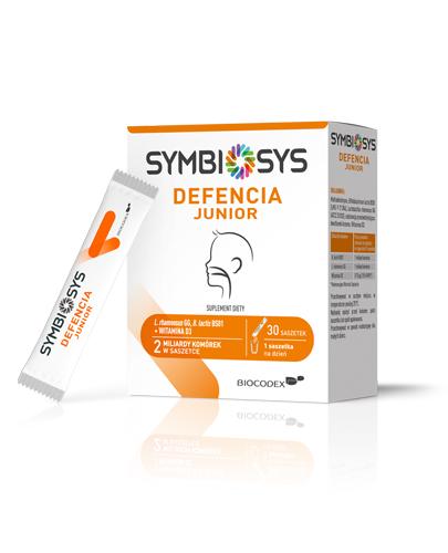 SYMBIOSYS DEFENCIA JUNIOR - 30 sasz.- mikrobiota jelitowa - cena, opinie, wskazania - Apteka internetowa Melissa  