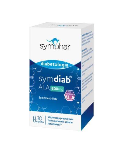  Symphar Symdiab ALA 600 mg, 30 kapsułek - Apteka internetowa Melissa  