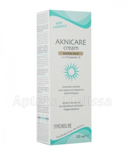 SYNCHROLINE AKNICARE CREAM Krem koloryzujący teintee dore - 50 ml - Apteka internetowa Melissa