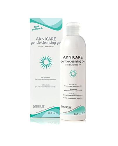SYNCHROLINE AKNICARE GENTLE CLEANSING GEL Hydroaktywny żel oczyszczający do cery trądzikowej - 200 ml - Apteka internetowa Melissa