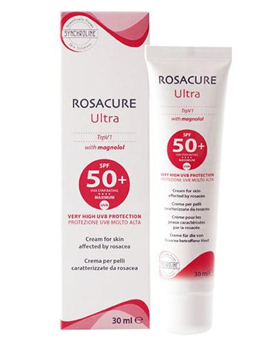  Synchroline Rosacure Ultra SPF50+ Krem do skóry z trądzikiem różowatym - 30 ml - cena, opinie, właściwości - Apteka internetowa Melissa  