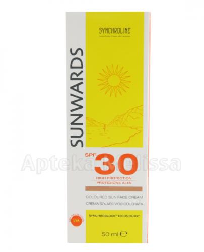  SYNCHROLINE SUNWARDS SPF 30 Koloryzujący krem do twarzy - 50 ml - Apteka internetowa Melissa  
