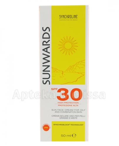  SYNCHROLINE SUNWARDS SPF 30 Krem do skóry tłustej i mieszanej - 50 ml - Apteka internetowa Melissa  